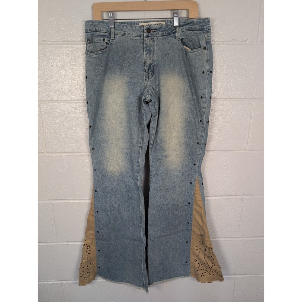 Joe Boxer Women's Jeans Boot cut Flare Size 15
